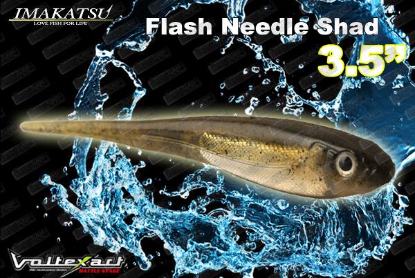 IMAKATSU Flash Needle Shad 3.5''