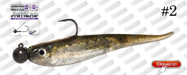 IMAKATSU Flash Needle Shad 3.5''