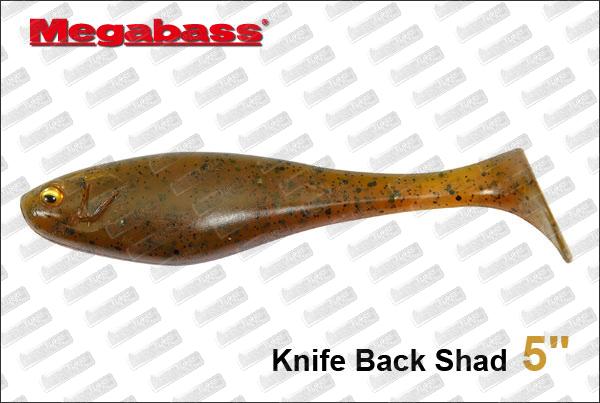 MEGABASS Knife Back Shad 5''MEGABASS Knife Back Shad 4''