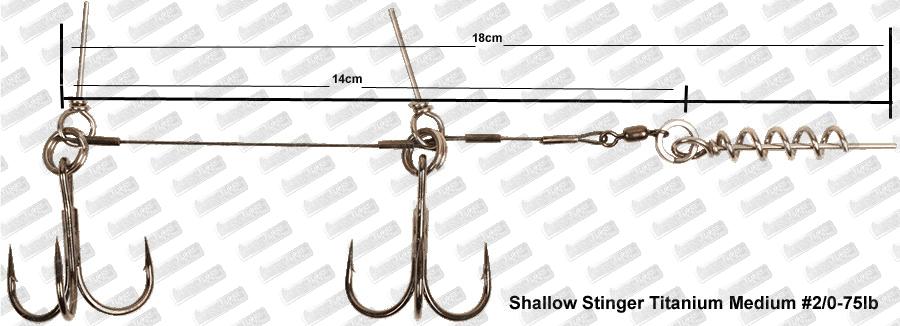 BFT Shallow Stinger Titanium Medium 