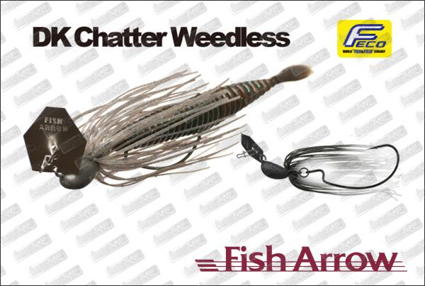 FISH ARROW DK Chatter Weedless