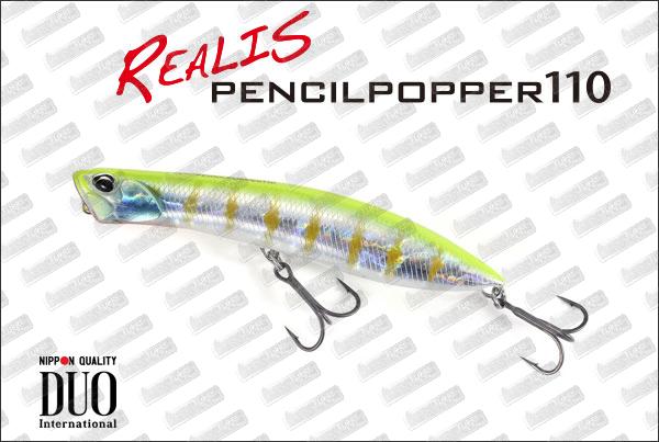 Details about  / DUO Realis Pencil Popper 110 11cm 18g Fishing Lures Various Colors