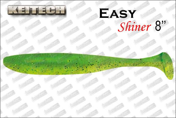 Leurre soupl;e pour la pêche du Brochet KEITECH Easy Shiner 8