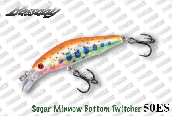 BASSDAY Sugar Minnow Bottom Twitcher 50ES