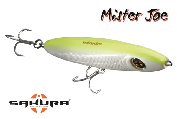 Leurre De Pêche Sakura Mister Joe 80mm – Stickbait Coulant Légendaire Pour Mer Et Eau Douce – Conçu Avec Eric Le Guyader