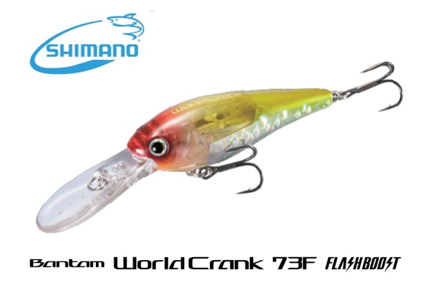 SHIMANO BT World Crank AR-C Flash Boost crankbait pour la pêche