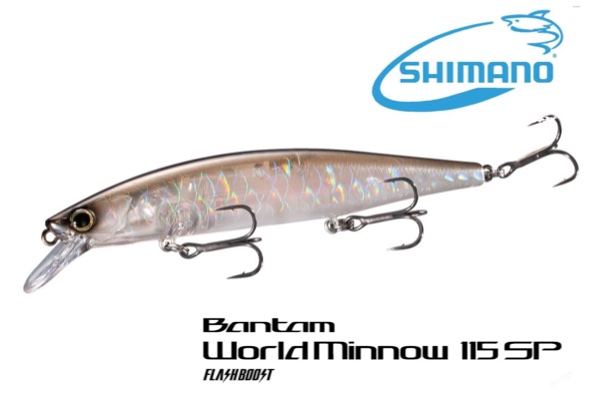 SHIMANO BT World Minnow 115SP FlashBoost