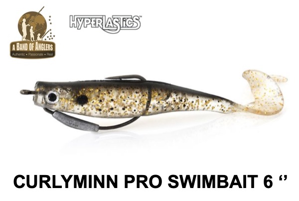 HYPERLASTICS Curlyminn Pro Swimbait 6