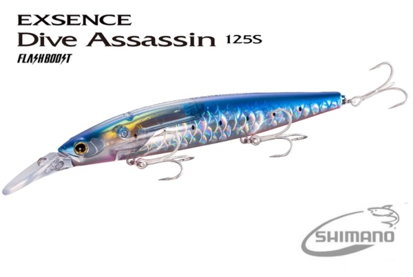 SHIMANO Exsence Dive Assassin 125S Flashboost