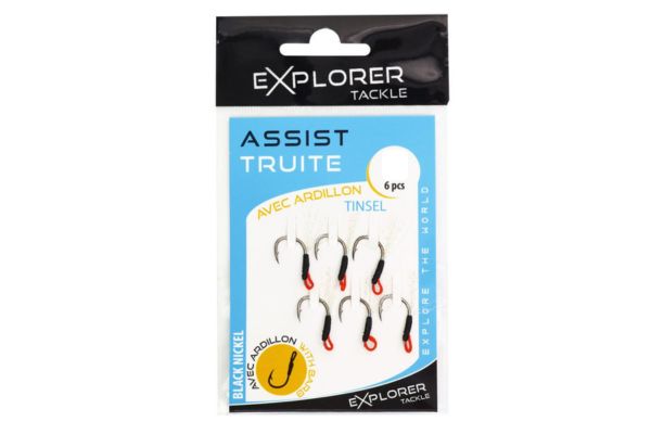 EXPLORER TACKLE Assist Hook Trocha Ardillon Tinsel