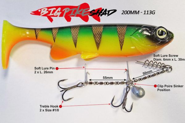 SAKURA Big Pike Shad