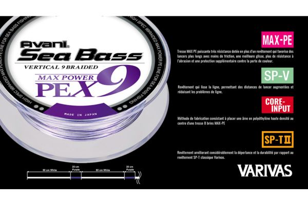 VARIVAS Avani ''Sea Bass Max Power PE X9''