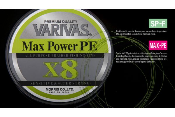 VARIVAS Max Power PE X8