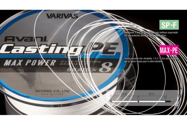 VARIVAS Avani ''Casting PE Max Power X8''