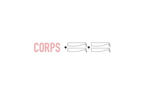 FIIISH Black Minnow N°4 140mm CORPS
