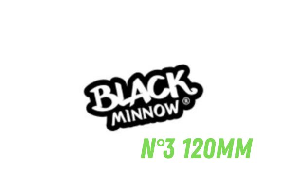 FIIISH cabeza Black Minnow N°3 120mm