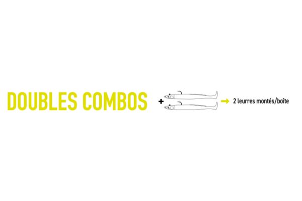 FIIISH Crazy Paddle Tail N°1 100mm DOUBLE COMBO