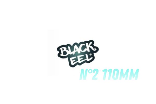 FIIISH Cabeza Plomada Black Eel N°2 110mm