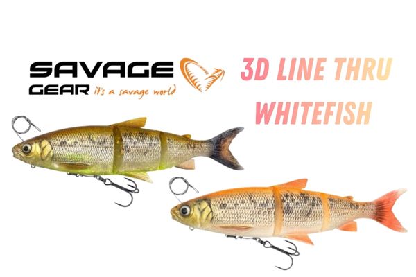 SAVAGE GEAR 3D Line Thru Whitefish