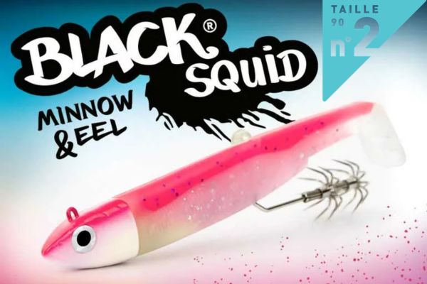FIIISH Black Minnow Squid N°2 90mm CORPS