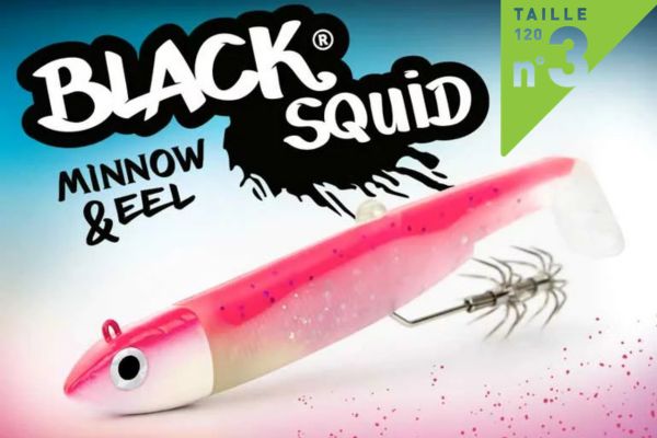 FIIISH Black Minnow Squid N°3 120mm CORPS