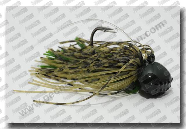 IMAKATSU Goblin Head Jig 1/2oz #143 Green Tiger