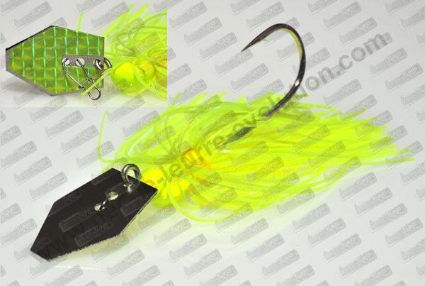 LONGASBAITS Lonchatter 1/4oz #Chartreuse