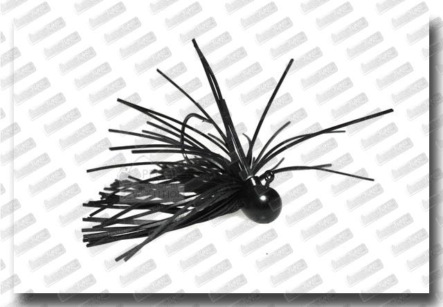 KEITECH Guard Spin jig 1/8oz #001 Black