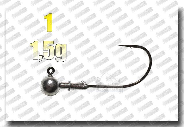 GRAN ''Nogales Jig Head Type R #1 - 1,5g