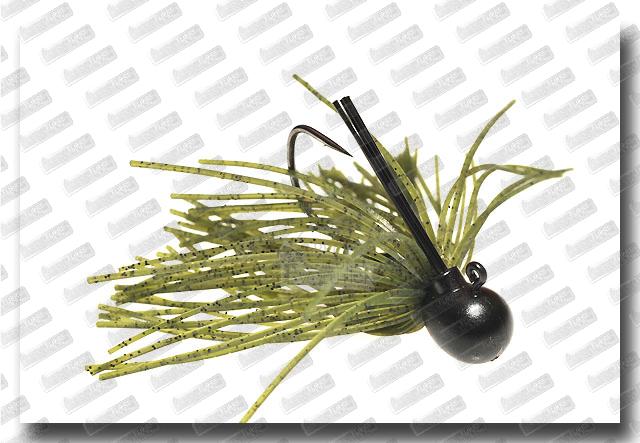 KEITECH Guard Spin jig 1/16oz #102 Watermelon Pepper