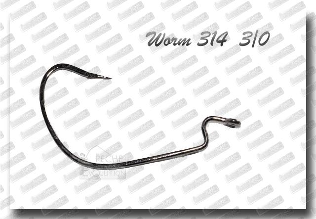 GAMAKATSU Worm-314 G-Lock 3/0