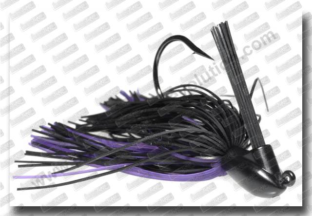 KEITECH Rubber jig Model I 1/2oz (14 g) #005 Black/Purple