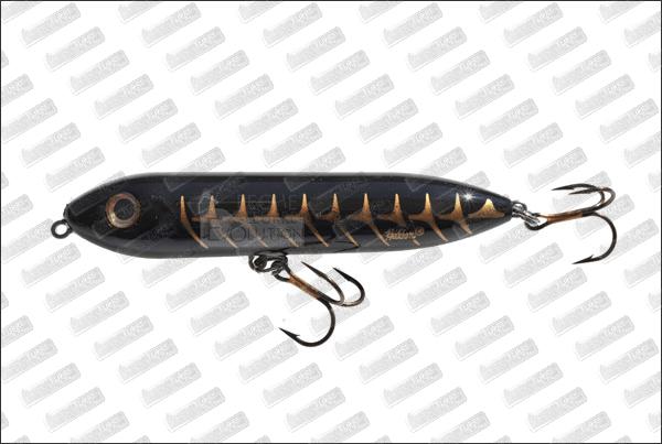 HEDDON Super Spook jr #BLK SHR SHD