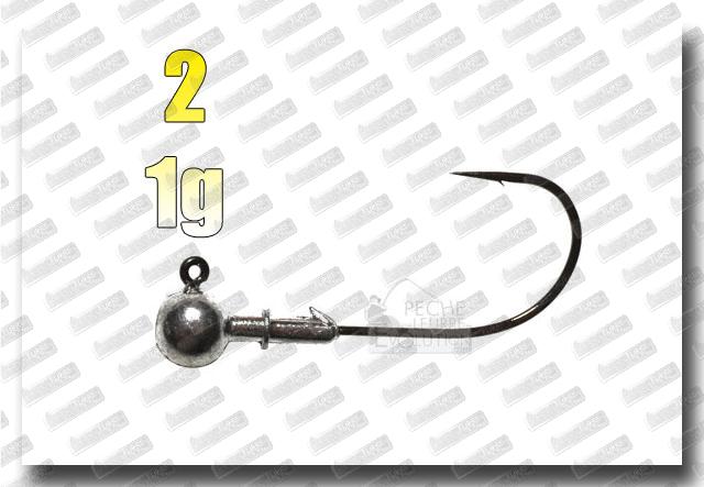 GRAN ''Nogales Jig Head Type R #2 - 1g