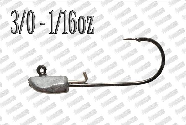 DEPS Swimming Jig Head #3/0 - 1/16oz