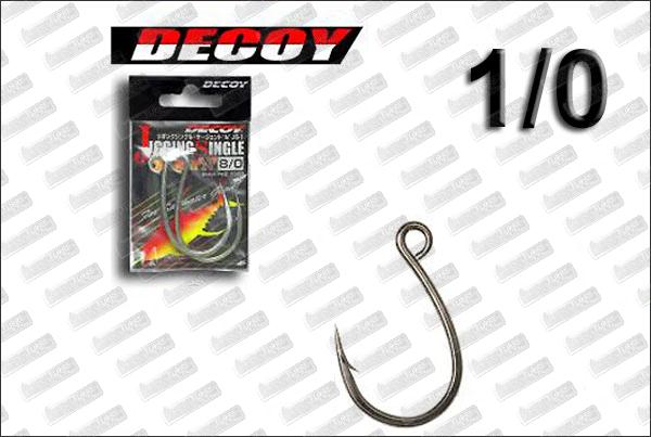 DECOY Single Hook JS1 1/0 (7/pack)