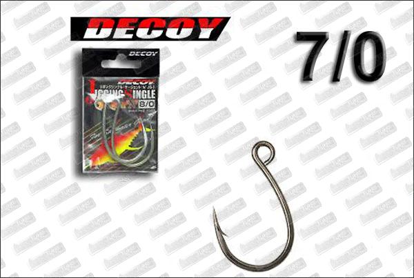 DECOY Single Hook JS1 7/0 (2/pack)