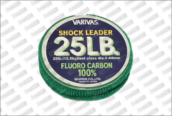   Fluorocarbon VARIVAS Shock Leader 25 lb 30m