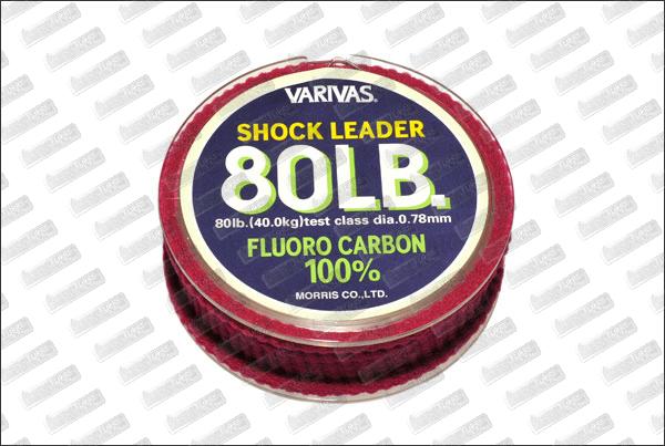  Fluorocarbon VARIVAS Shock Leader 80 lb 30m