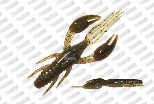 OSP Dolive Craw 4'' #TW106 Watermelon Red / Green