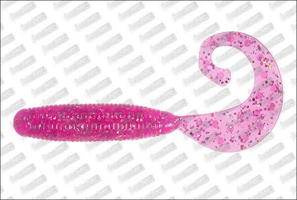 REINS Fat G-Tail Grub 3'' #317 Pink Silver