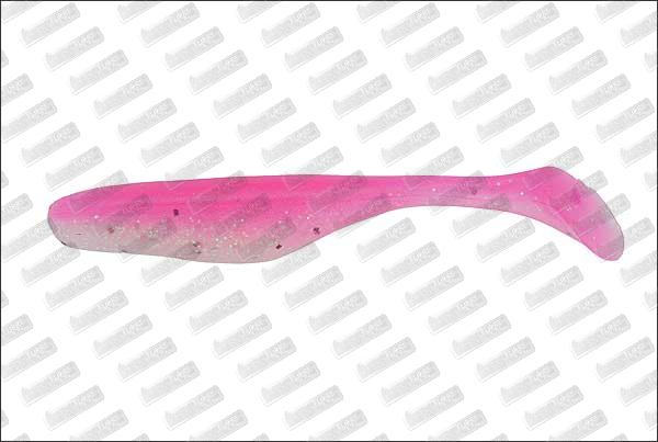 BASS ASSASSIN Turbo Shad 4'' #476 Pink Ghost