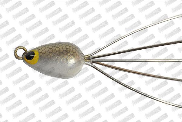 LONGASBAITS ''Give Me Five'' 6'' #Natural Gold