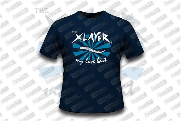 MEGABASS Tee Shirt XLayer Bleu #S