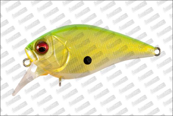 MEGABASS FX-Crank Knuckle 60 #GLX Lime Chart