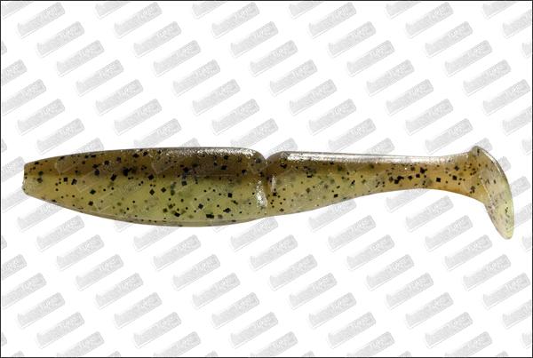 SAWAMURA One Up Shad Evolution 2'' #084 Olive Green Glitter