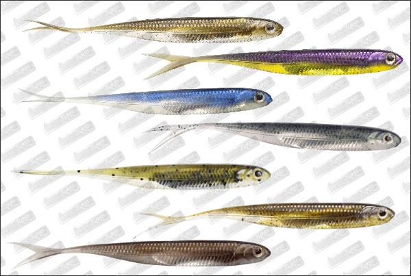 FISH ARROW Flash J Split 3'' #Assortiment