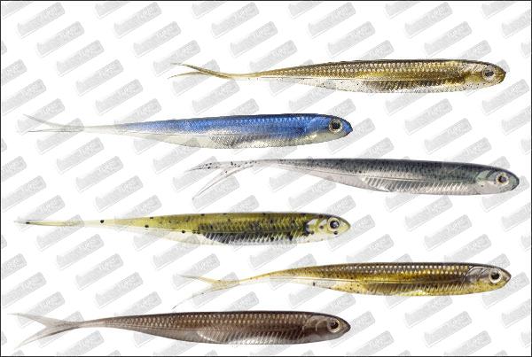 FISH ARROW Flash J Split 4'' #Assortiment