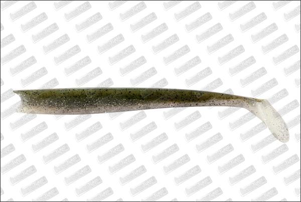 ULTIMATE FISHING Sayori Shad Medium #Aji Silver Glitter