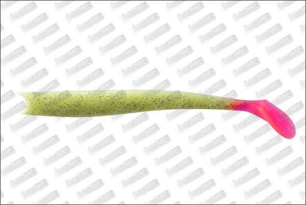 ULTIMATE FISHING Sayori Shad Medium #Chart Glitter/Pink Tail